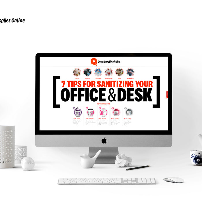 7 Tips for Sanitizing Your Office and Desk