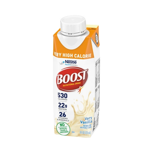 Boost Very High Calorie Very Vanilla Flavor 8oz - Case of 24