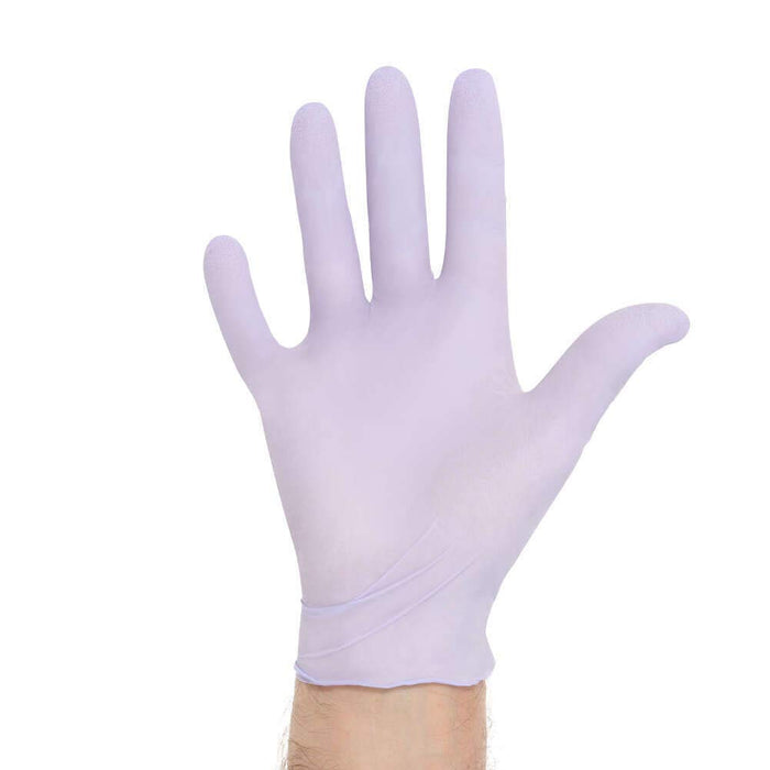 HALYARD Lavender Nitrile Exam Gloves, Powder-Free, 3.1 mil