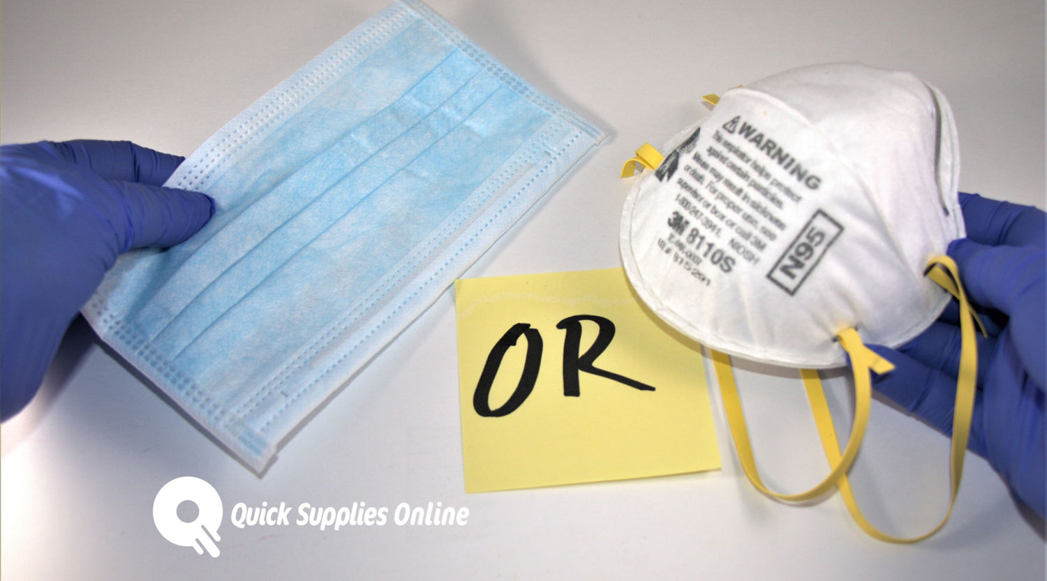 Disposable Masks Surgical Vs. N95 Vs. K95 Vs. Procedure — Quick Supplies Online