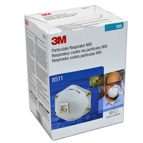 3M 8511 N95 Particulate Respirator with Cool Flow Exhalation Valve