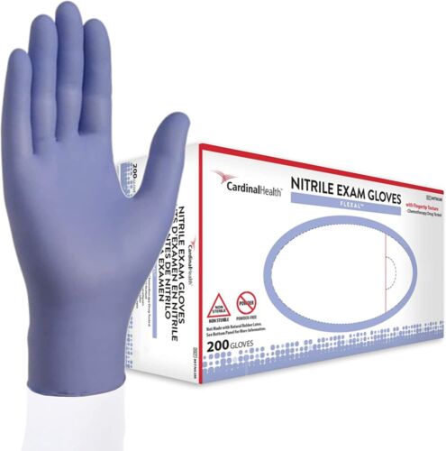 Cardinal Health Flexal Nitrile Exam Gloves, Powder-Free